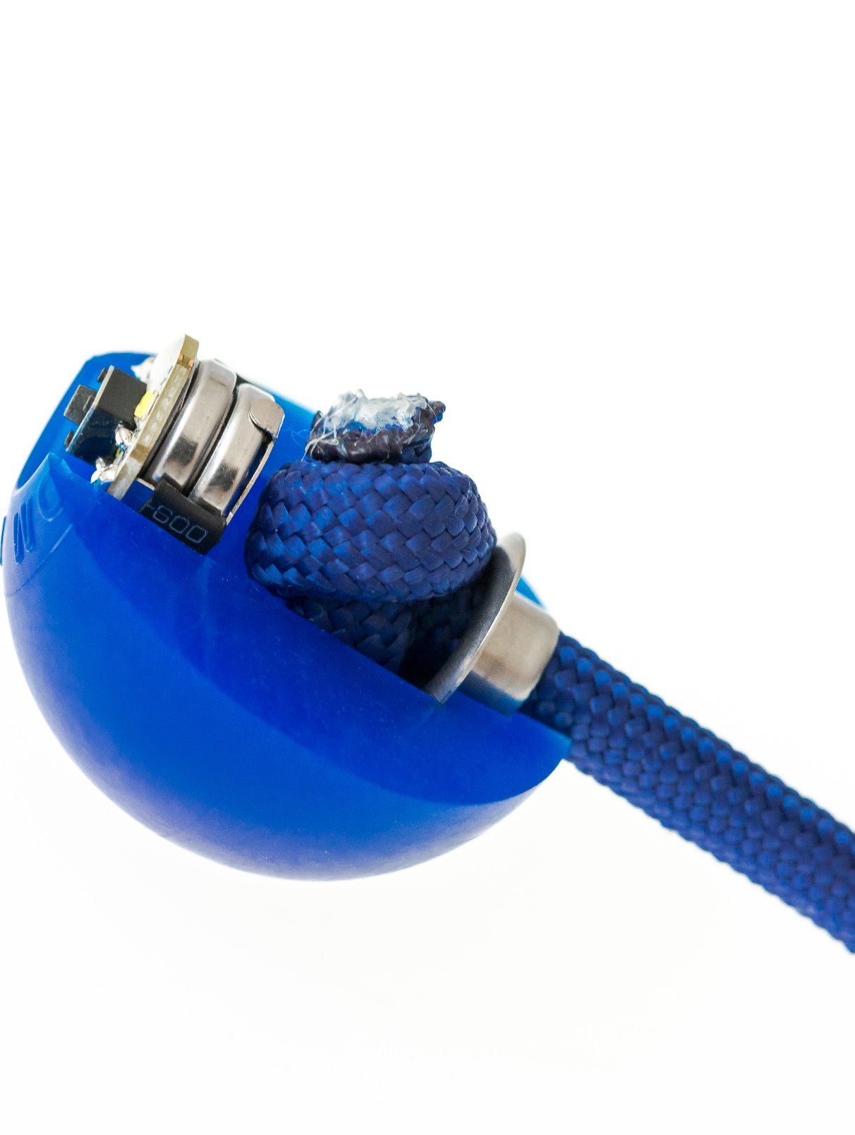 LED silicone contact poi knob