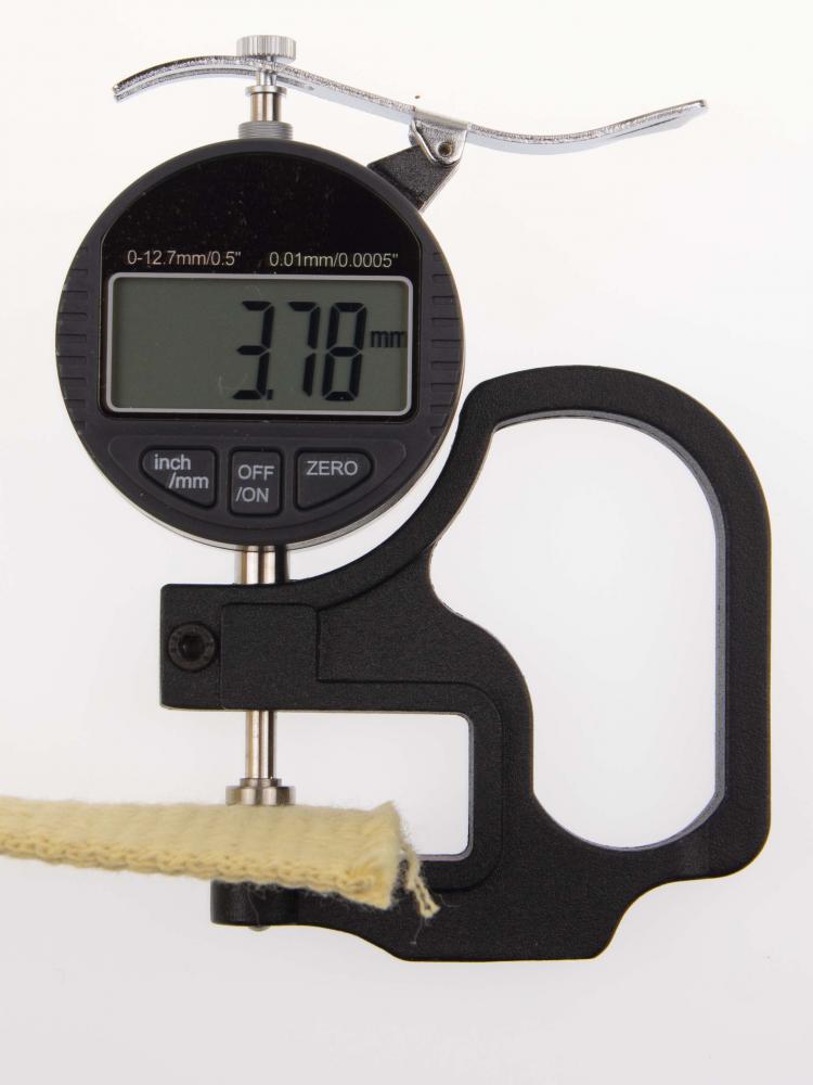 100% Kevlar Flat Wick thickness