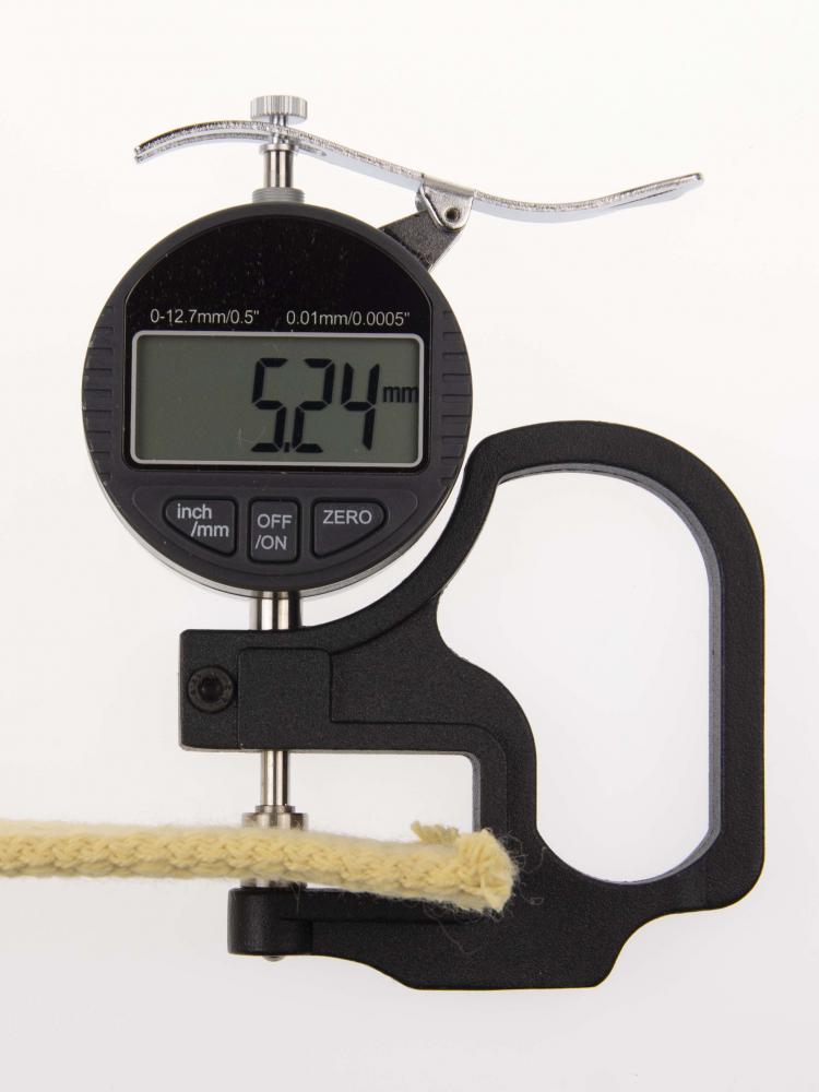 2 x 3/16 cross weave Kevlar Flat Wick 5mm thick