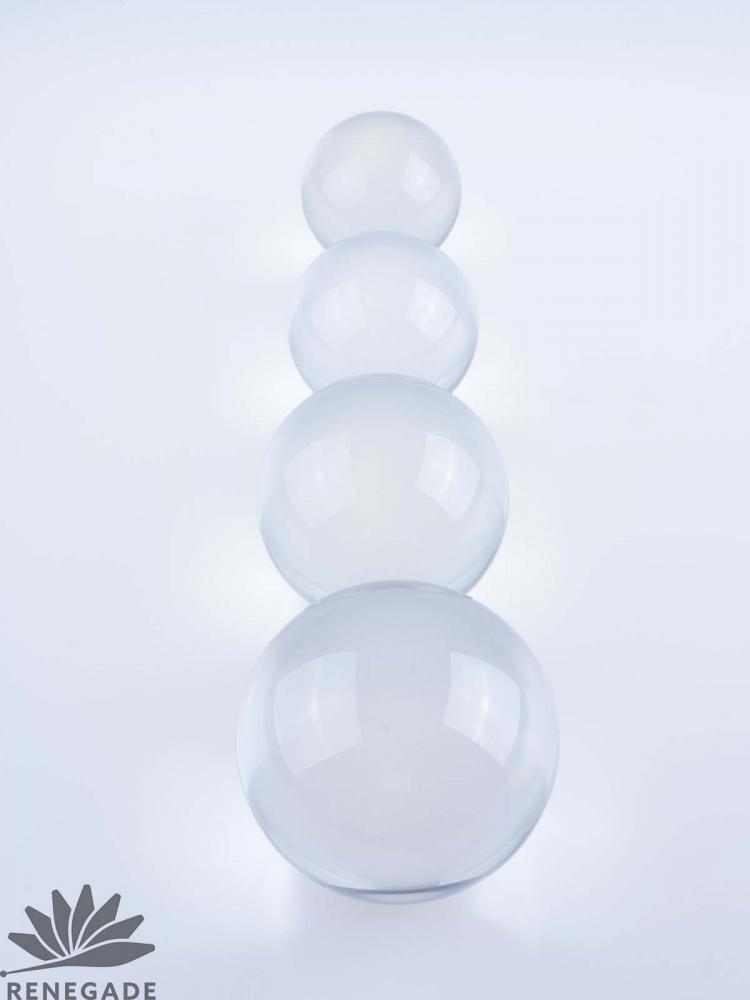 Utra-Violet Acrylic Balls (blue tint) 65mm, 70mm, 76mm, 90mm, 100mm UV juggling balls