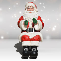 Life-size Santa