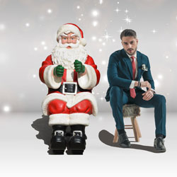 Life-size Santa