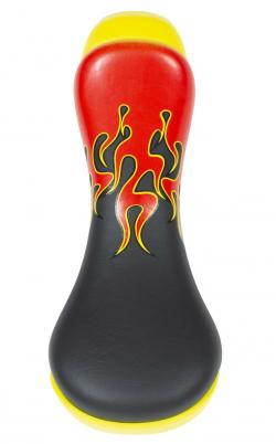 QU-AX Luxus unicycle saddle Flame